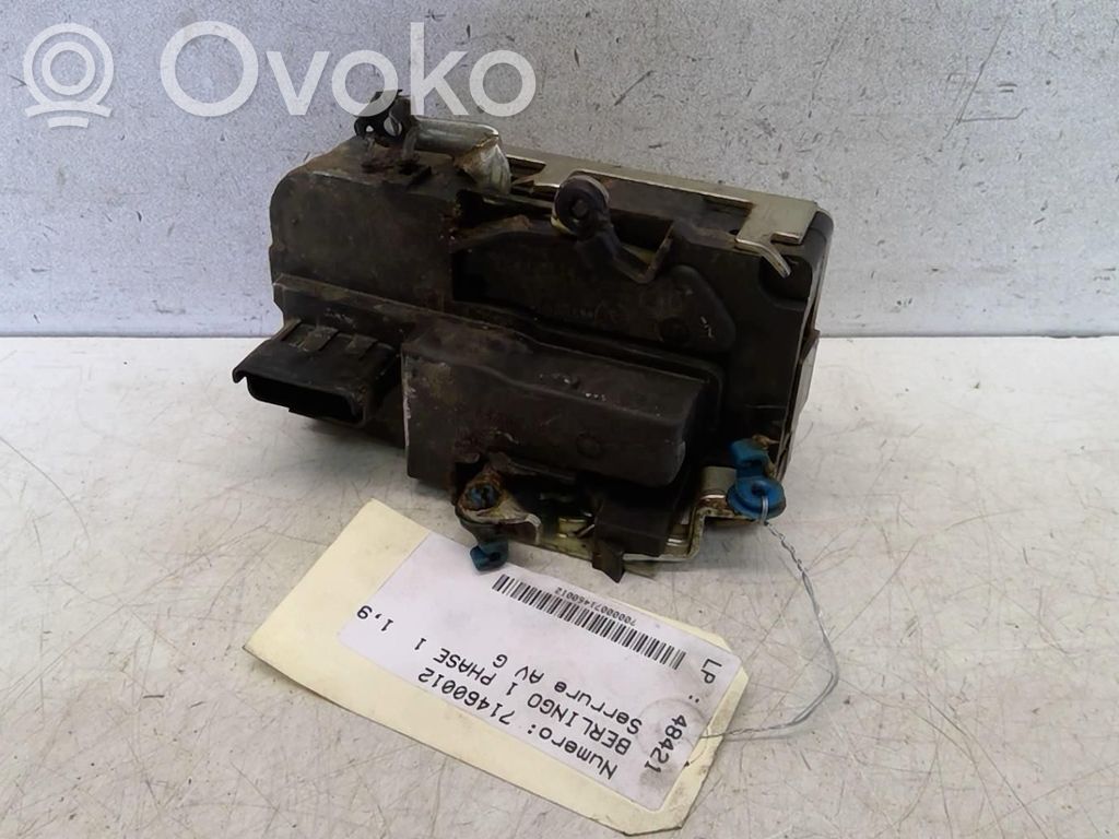 Zamek drzwi przednich   00009135P1