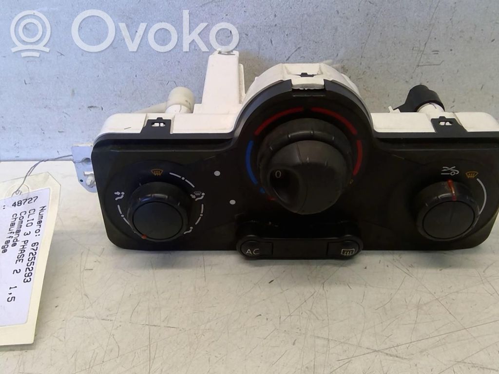 Renault Clio III Climate control unit 