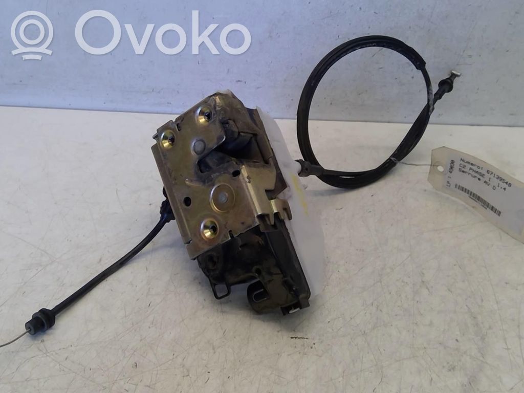 Citroen C2 Priekšpusē slēdzene 