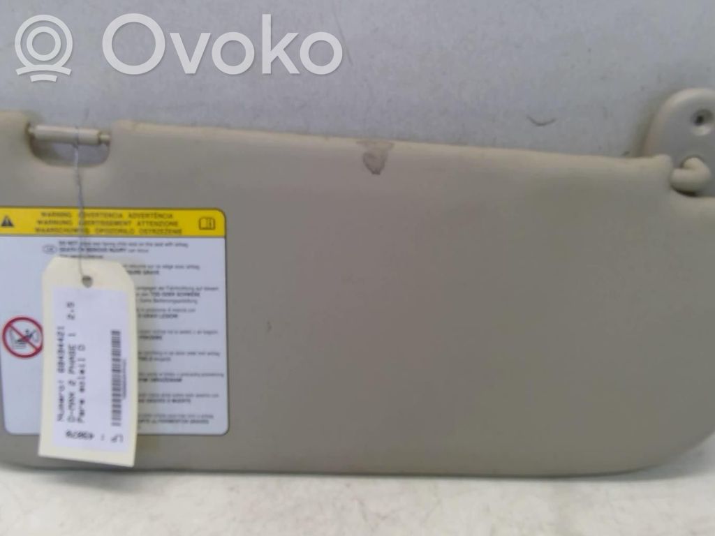 Isuzu D-Max Sun visor 
