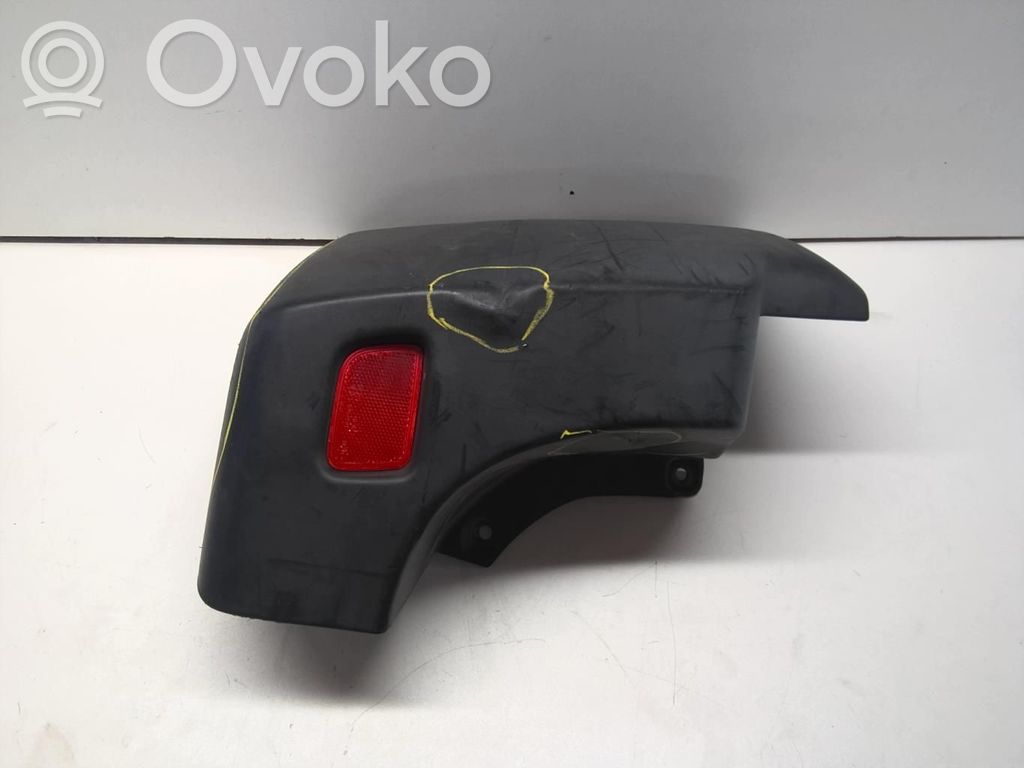 Rear bumper corner part panel trim