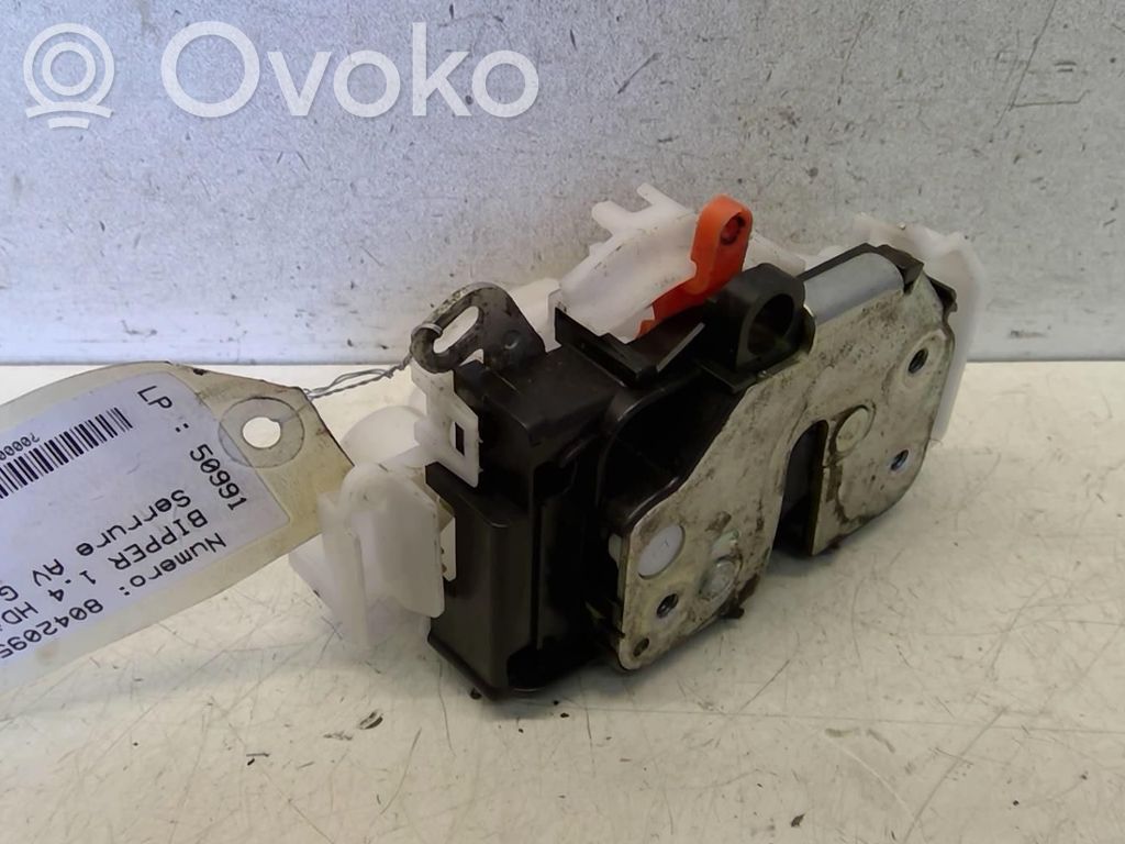 Peugeot Bipper Zamek drzwi przednich 