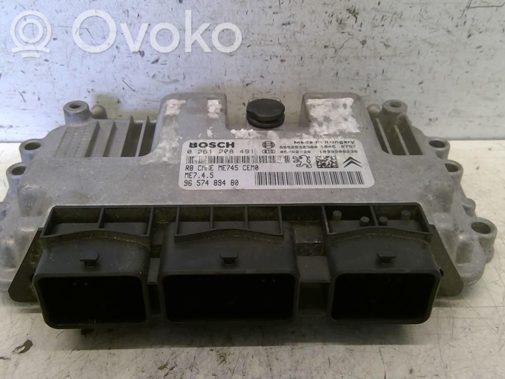Citroen C4 I Engine control unit/module 
