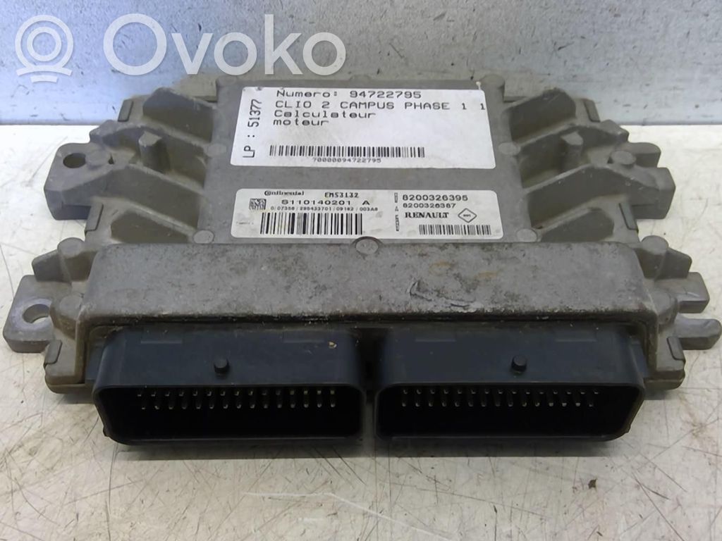 Engine control unit/module   8200279575