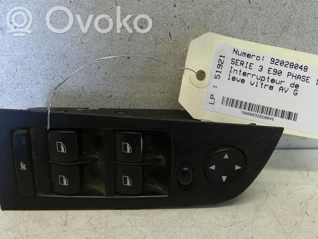Interruptor del elevalunas eléctrico   61319217328