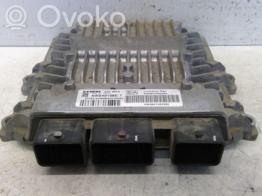 Citroen Berlingo Engine control unit/module 