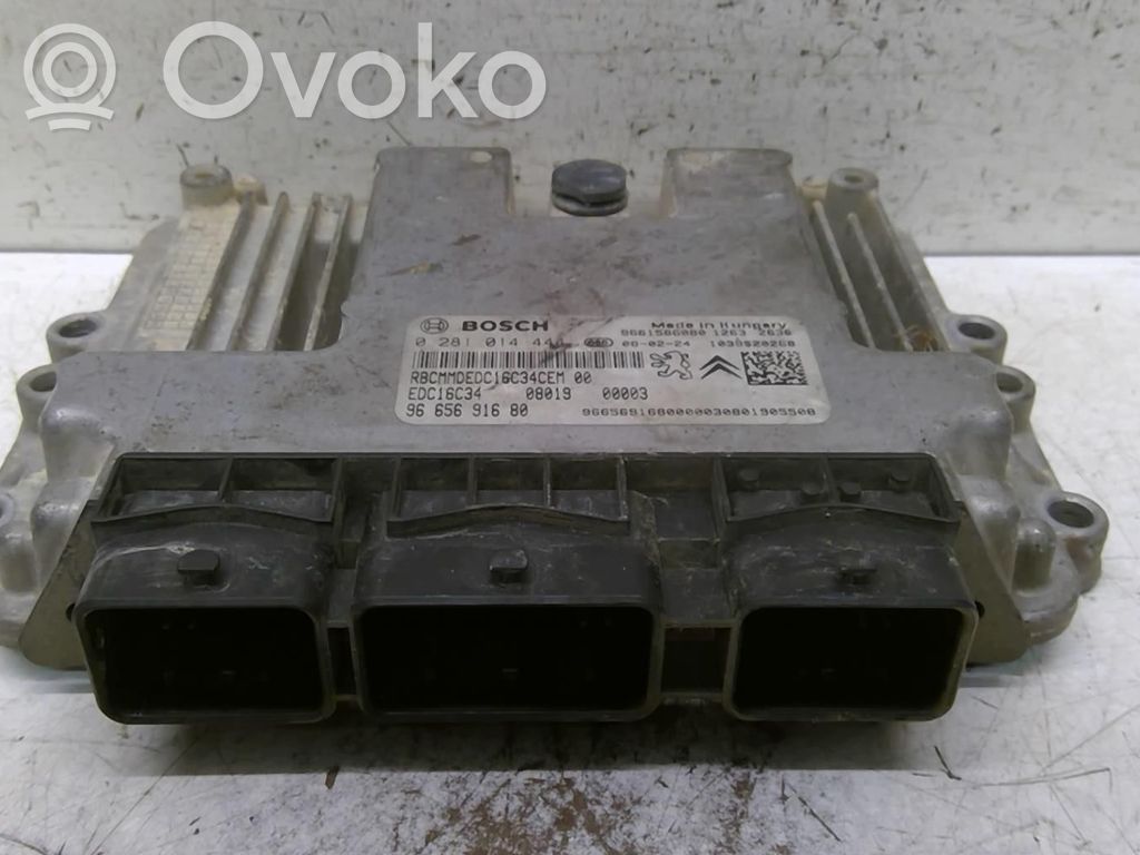 Peugeot Bipper Engine control unit/module 