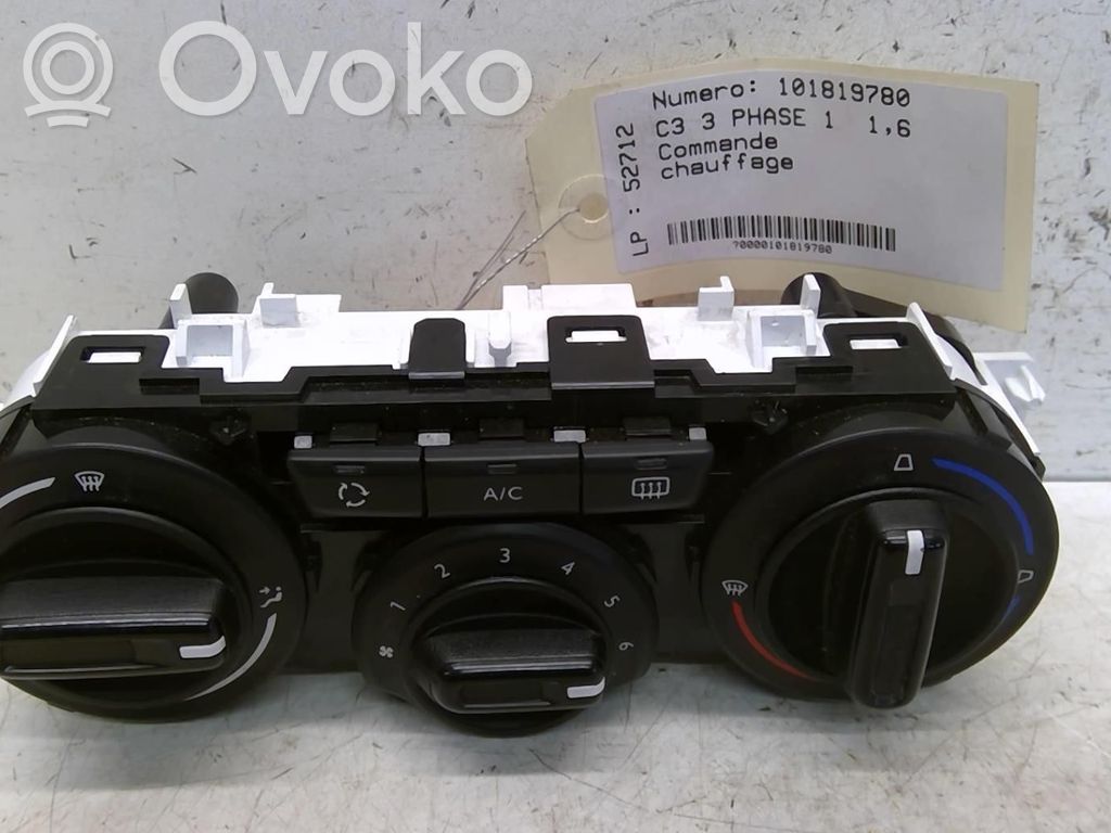 Climate control unit   98143710XU