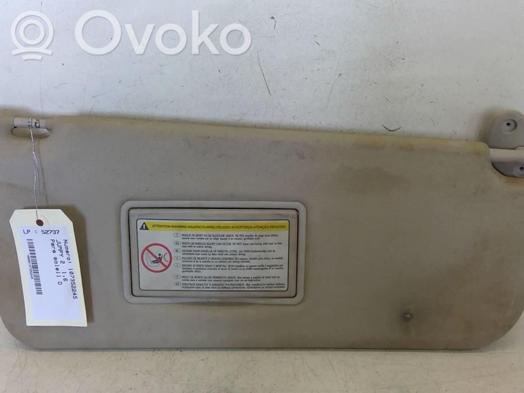 Citroen Jumpy Sun visor 