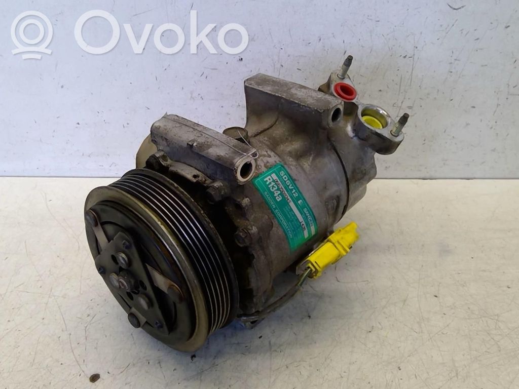 Peugeot 206 Kompresor / Sprężarka klimatyzacji A/C 