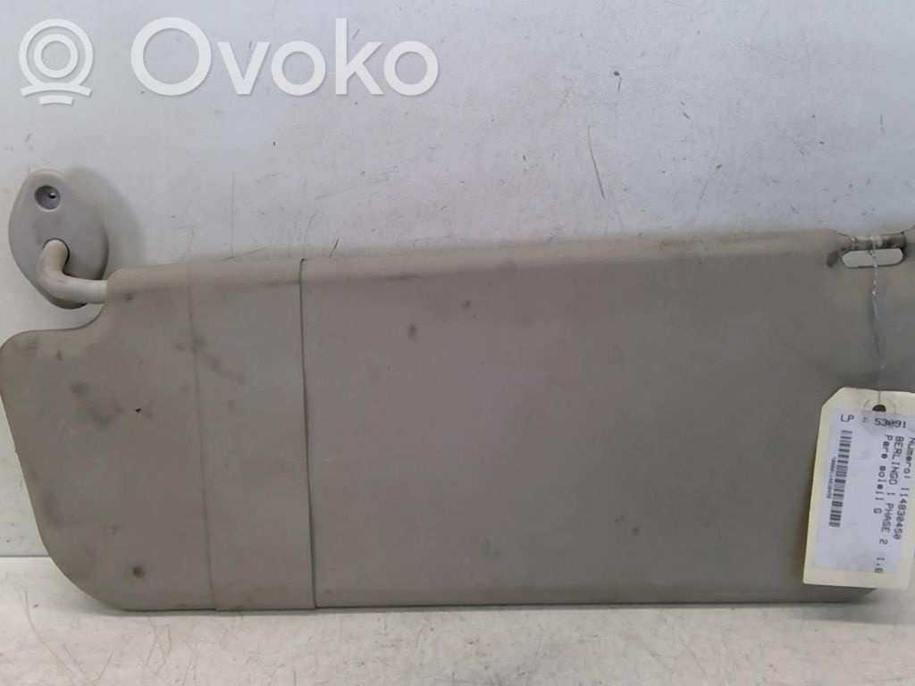 Citroen Berlingo Sun visor 