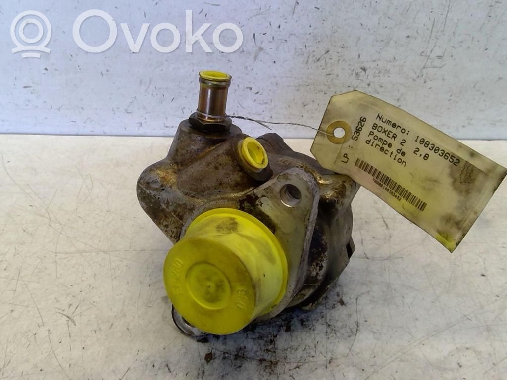 Peugeot Boxer Ohjaustehostimen pumppu 