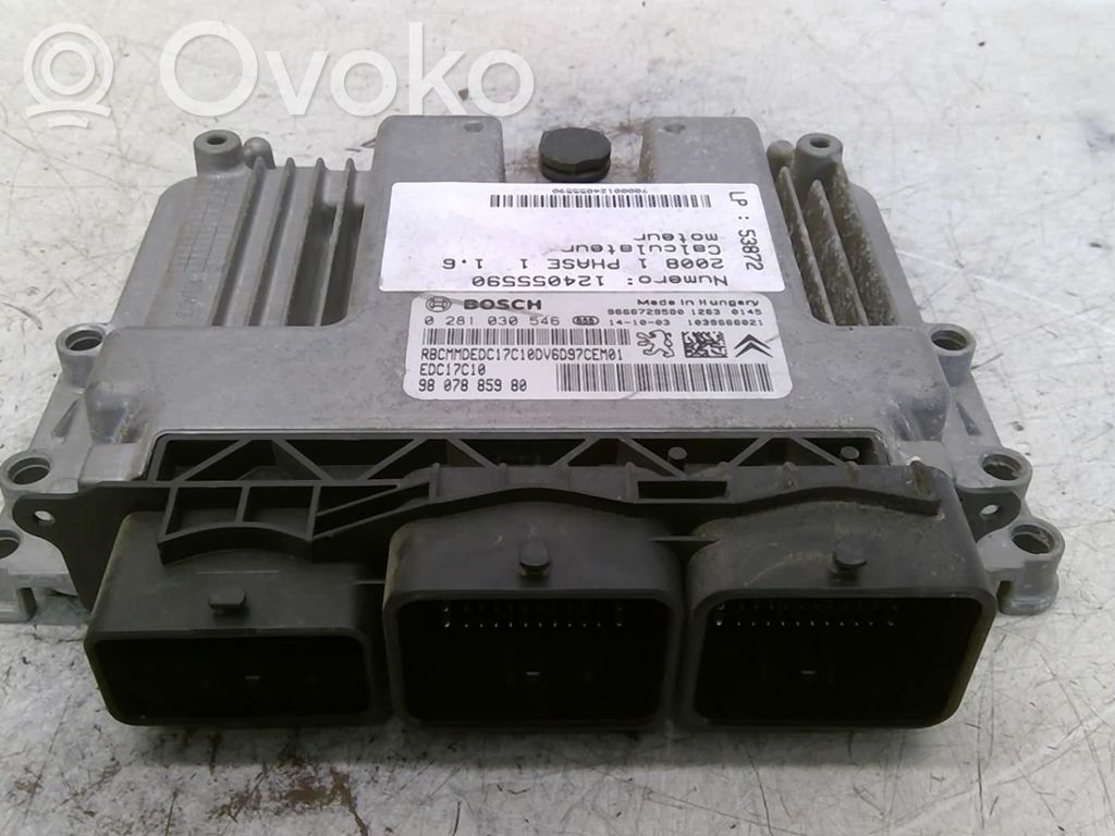 Peugeot 2008 I Engine control unit/module 