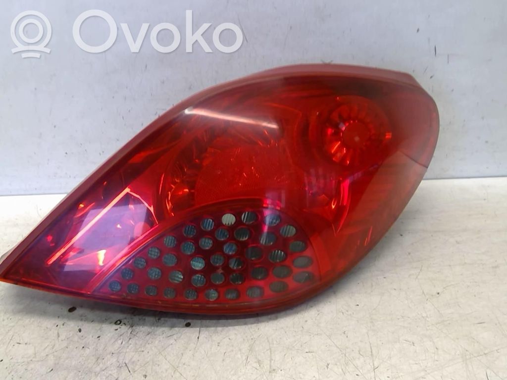 Peugeot 207 Luci posteriori 