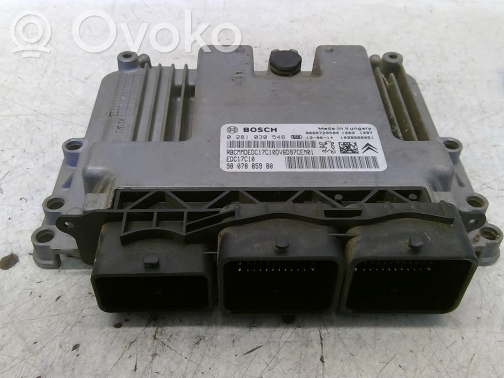 Peugeot 2008 I Engine control unit/module 