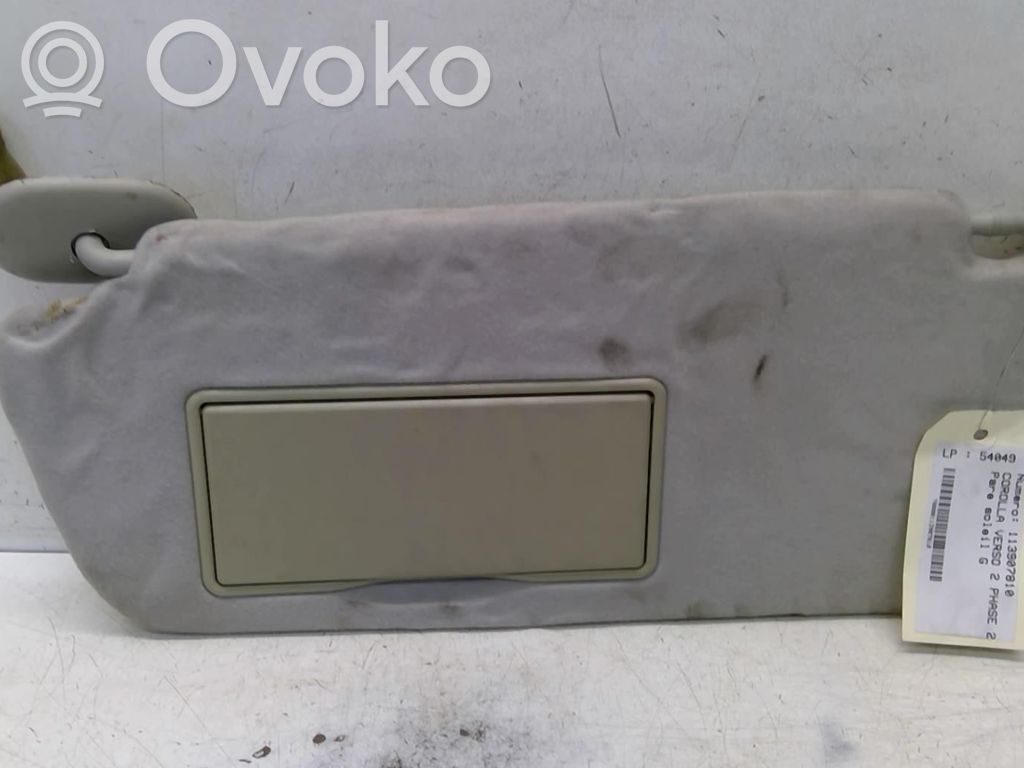 Toyota Corolla Verso AR10 Häikäisysuoja 
