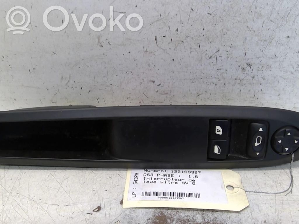 Electric window control switch   98012507XT