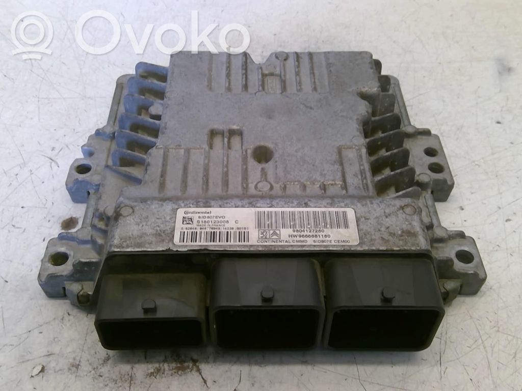 Citroen C4 II Picasso Engine control unit/module 