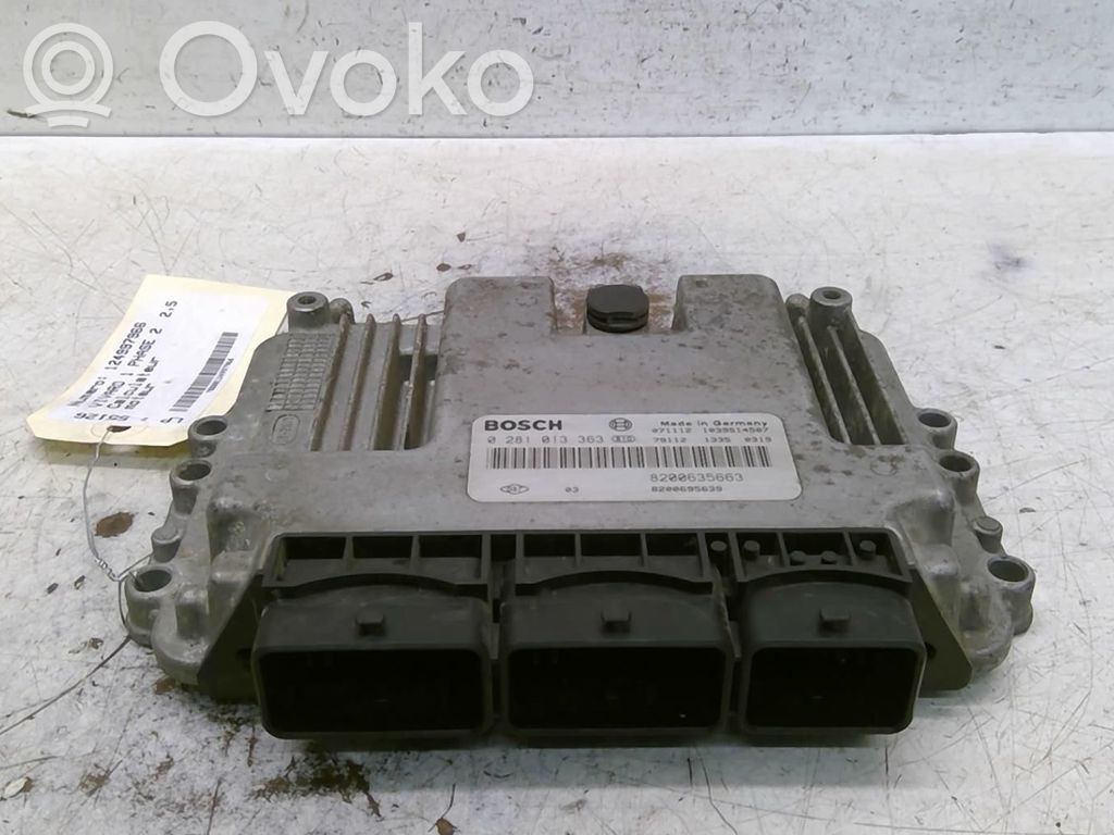 Unidad de control/módulo del motor   93861894