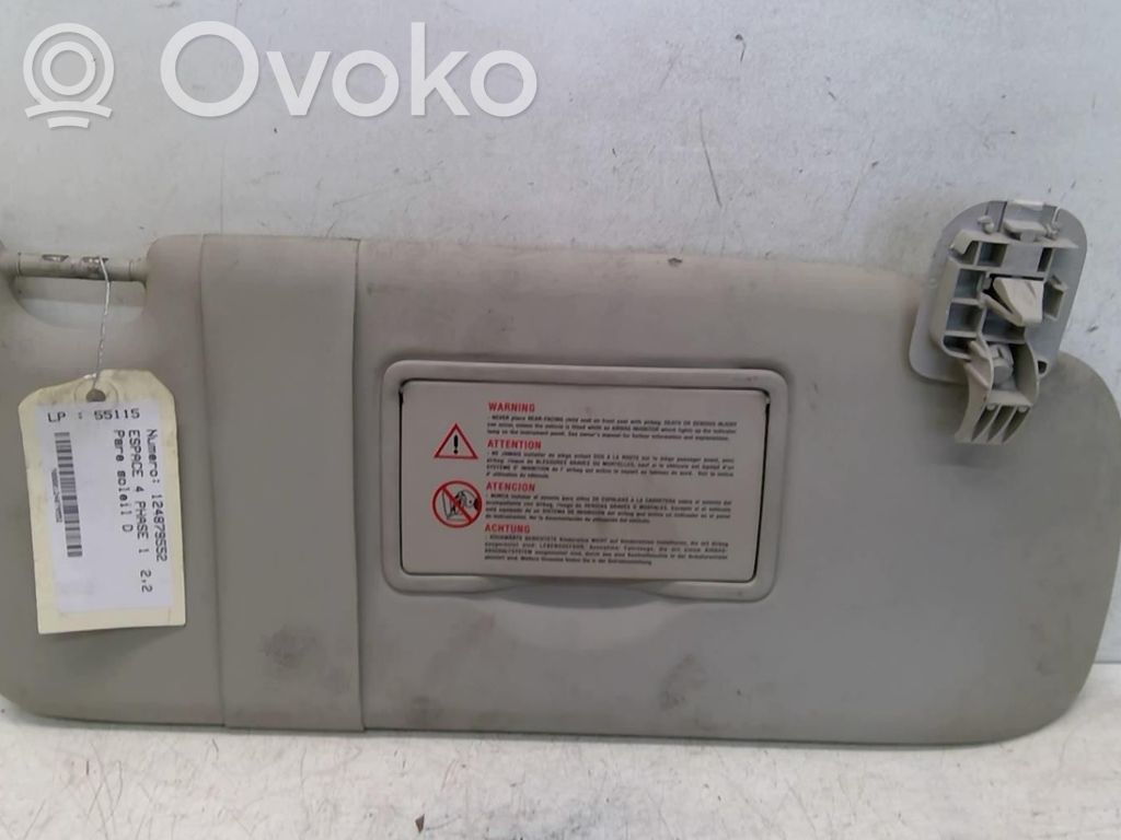 Sun visor   8200413909