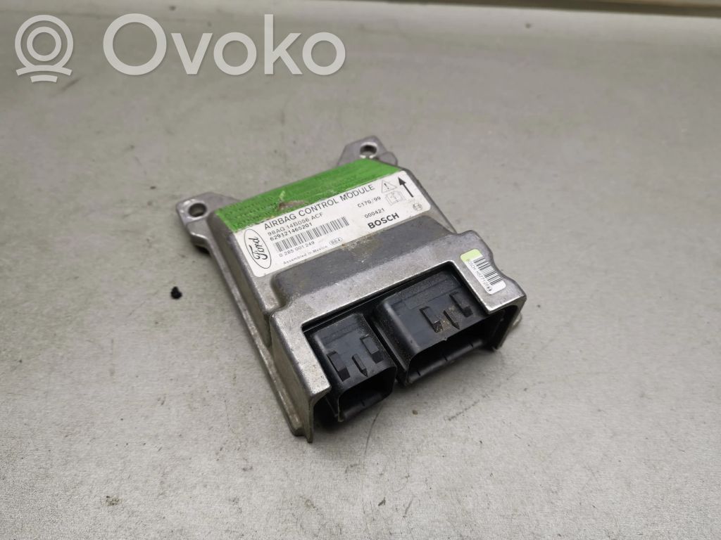 Airbag control unit/module   0285001249,98AG14B056ACF