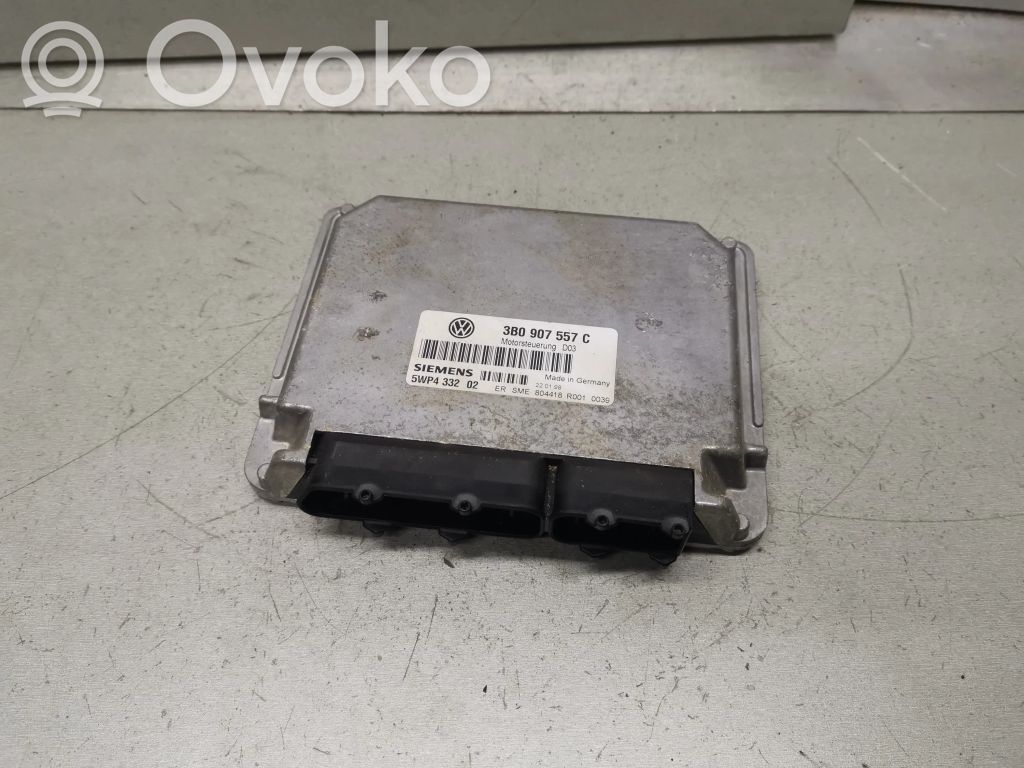 Engine control unit/module   3B0907557C,5WP433202