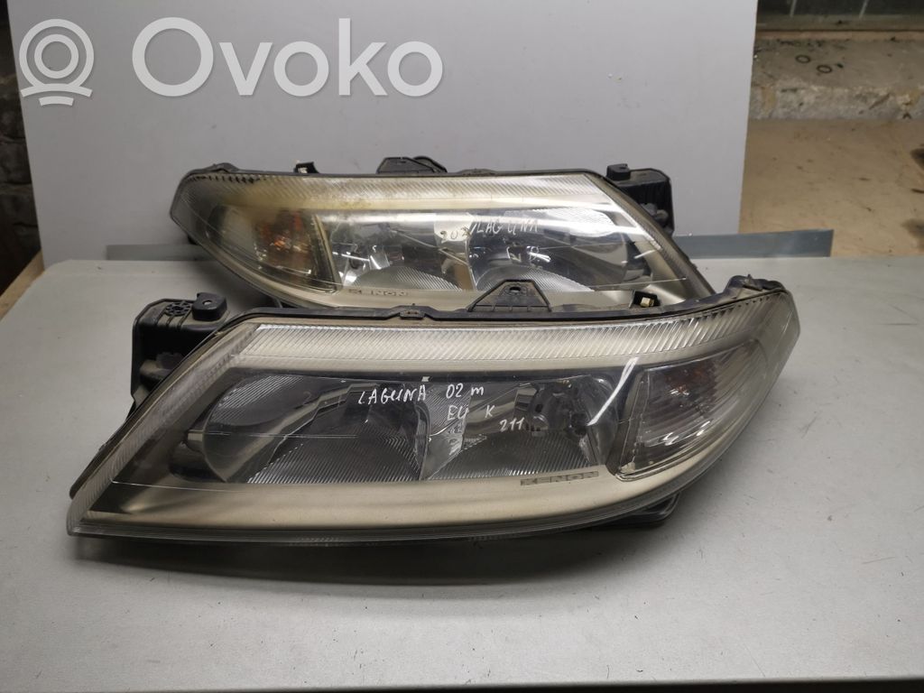 Renault Laguna II Headlights/headlamps set 