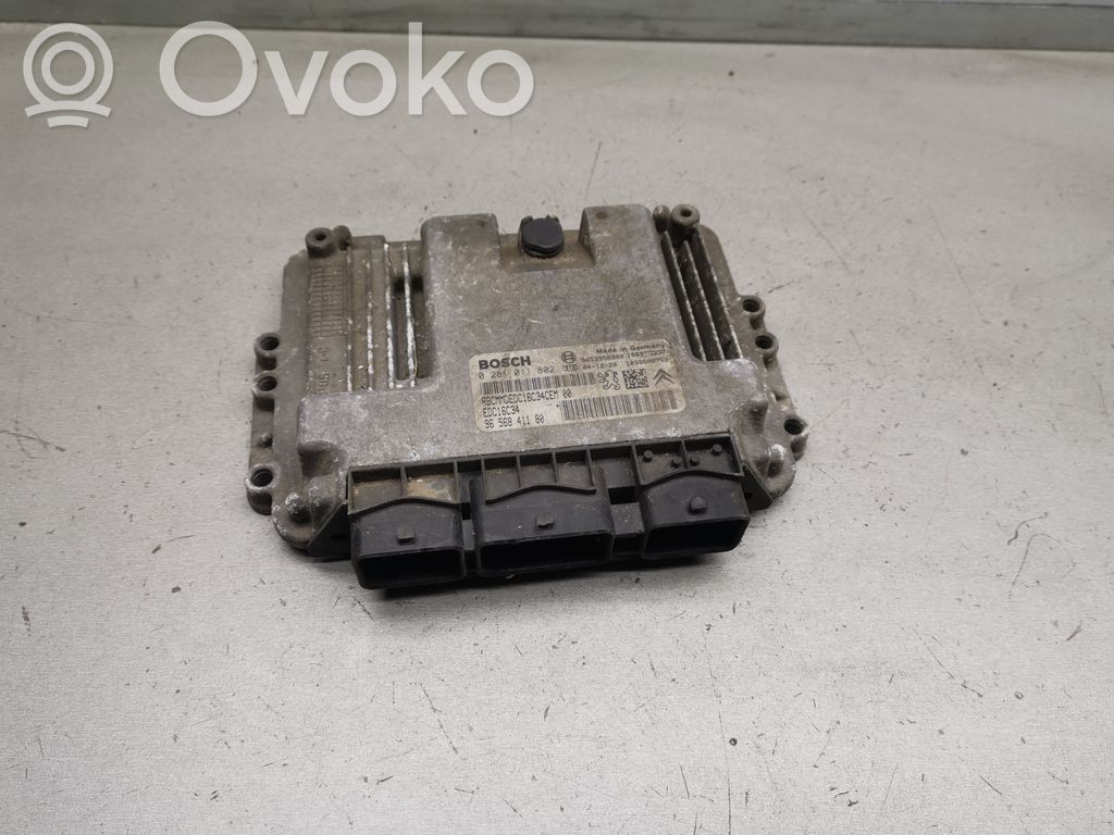 Engine control unit/module   0281011802,9656841180