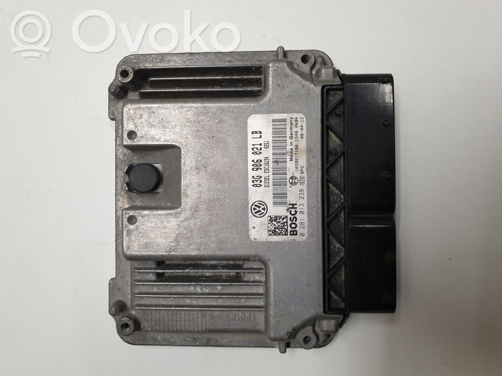 Engine control unit/module   03G906021LB,0281013238