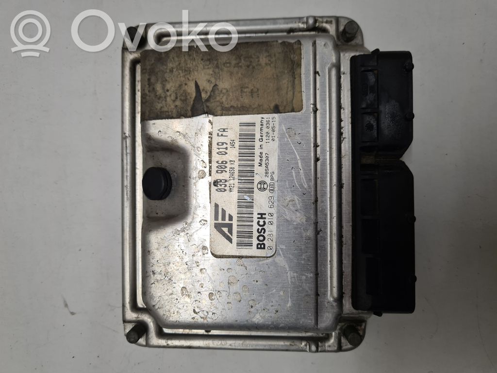 Engine control unit/module   038906019FA,0281010629