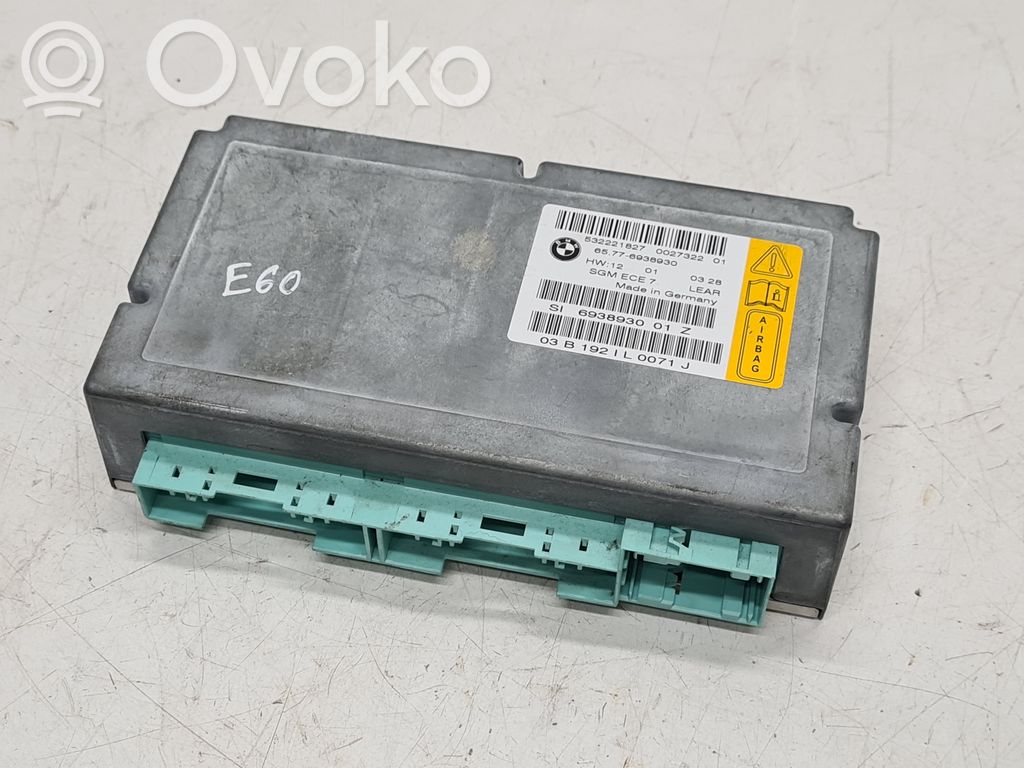 BMW 5 E60 E61 Airbag control unit/module 