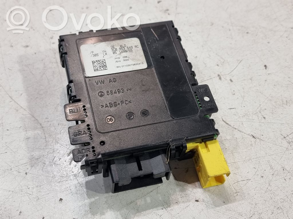 Volkswagen PASSAT B6 Steering angle sensor 