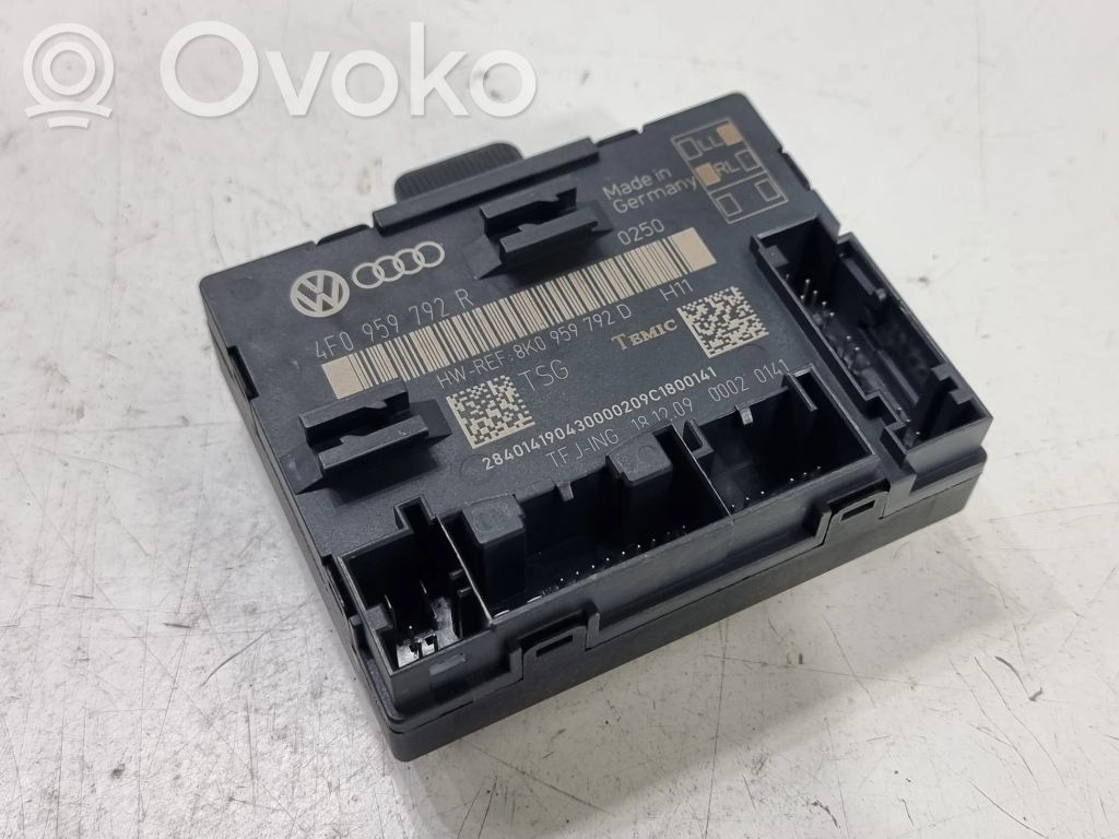 Door control unit/module   4F0959792R,8K0959792D