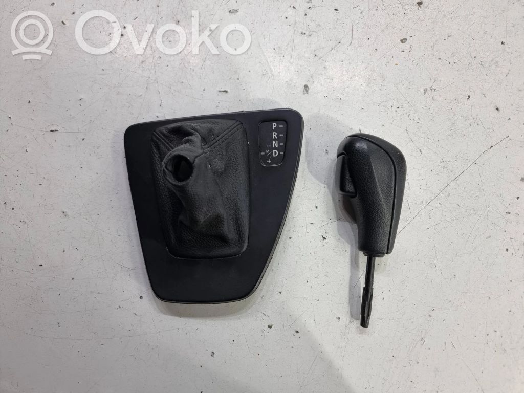 BMW 3 E90 E91 Gear lever shifter trim leather/knob 