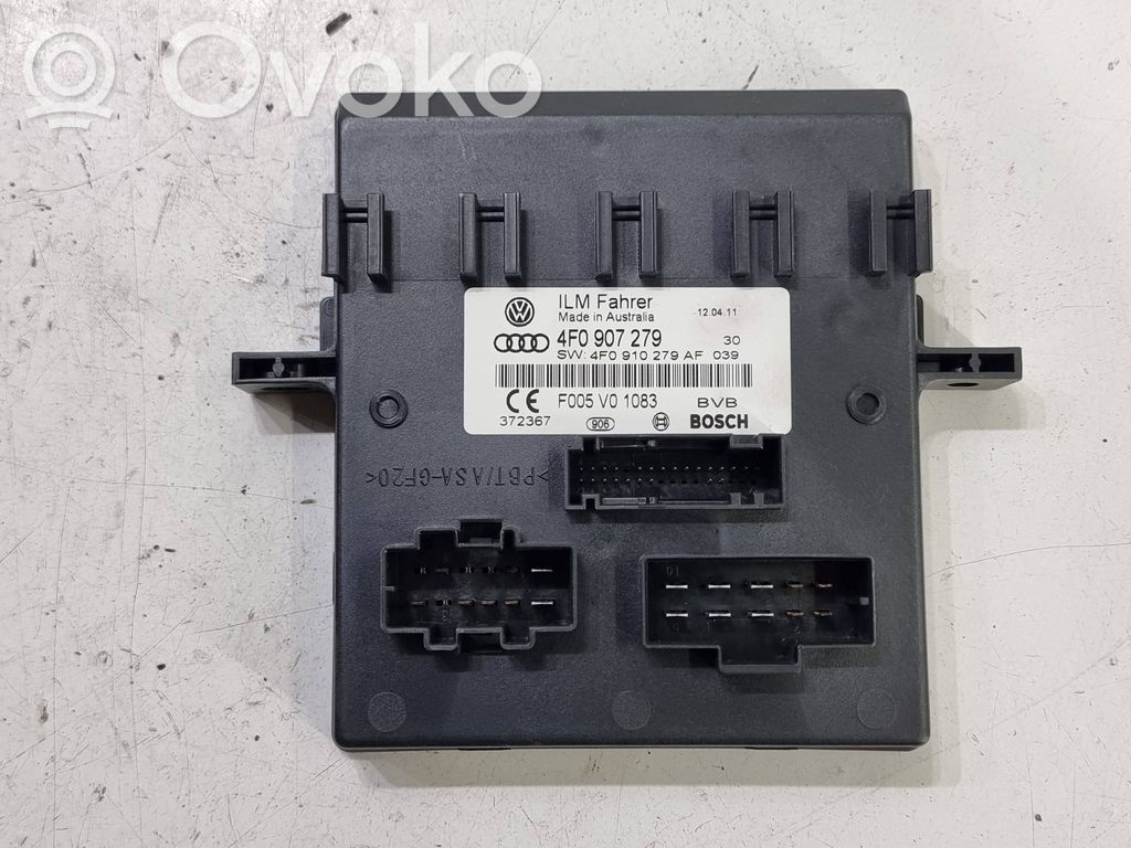 Módulo de confort/conveniencia   4F0907279,4F0910279AF,F005V01083
