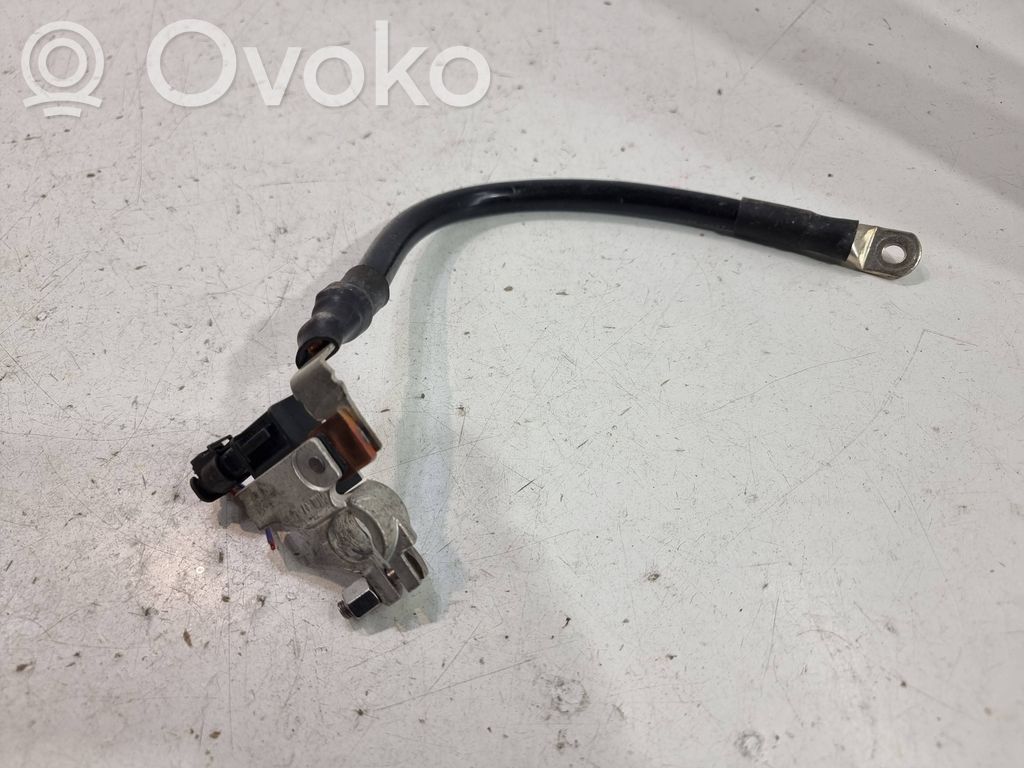 Audi A4 S4 B8 8K Minus / Klema / Przewód akumulatora 