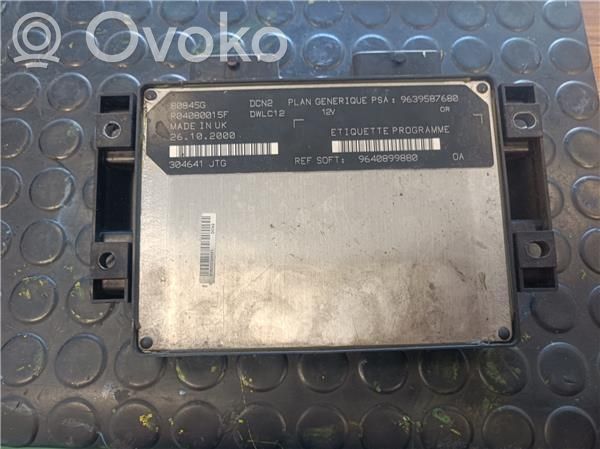 Peugeot 206 Komputer / Sterownik ECU silnika 