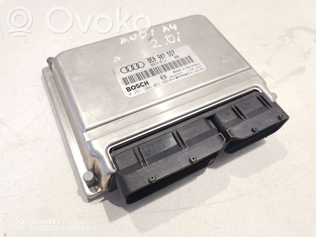Engine control unit/module   8E0907557,0261206051,26SA7577