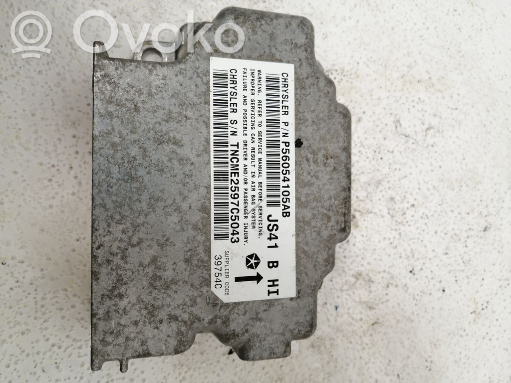 Chrysler Sebring (JS) Airbag control unit/module 
