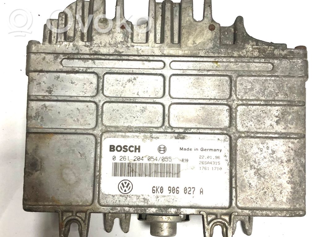 Engine control unit/module   0261204054,0261204055,6K0906027A