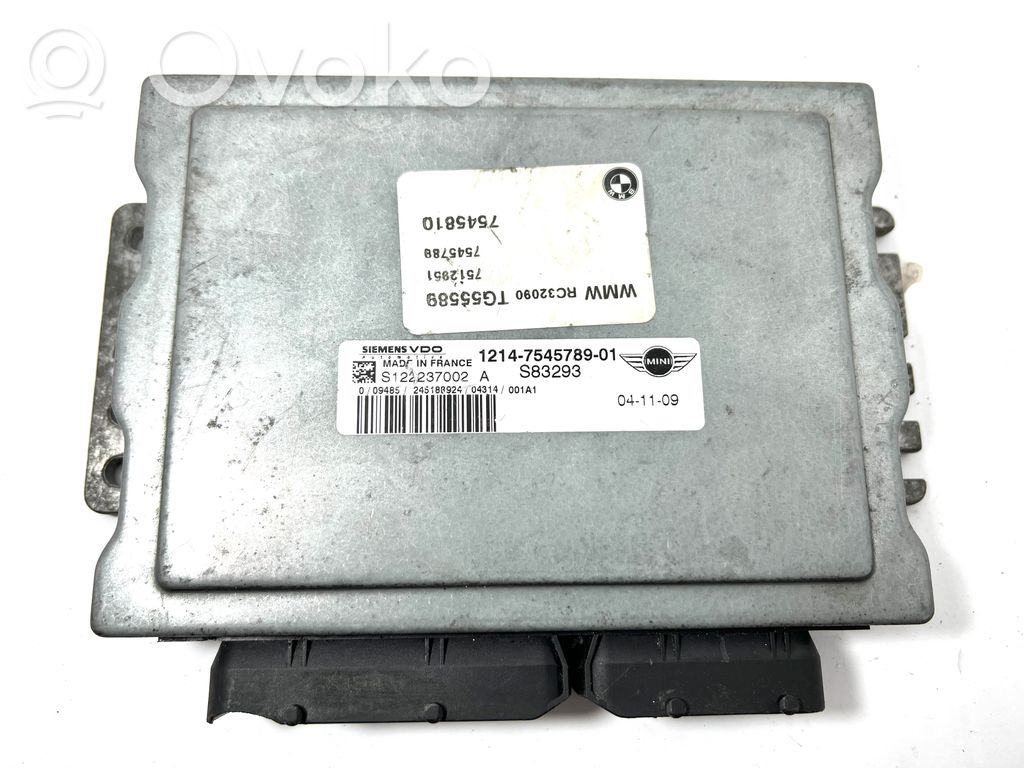 Engine control unit/module   1214754578901,S122237002A,7545810