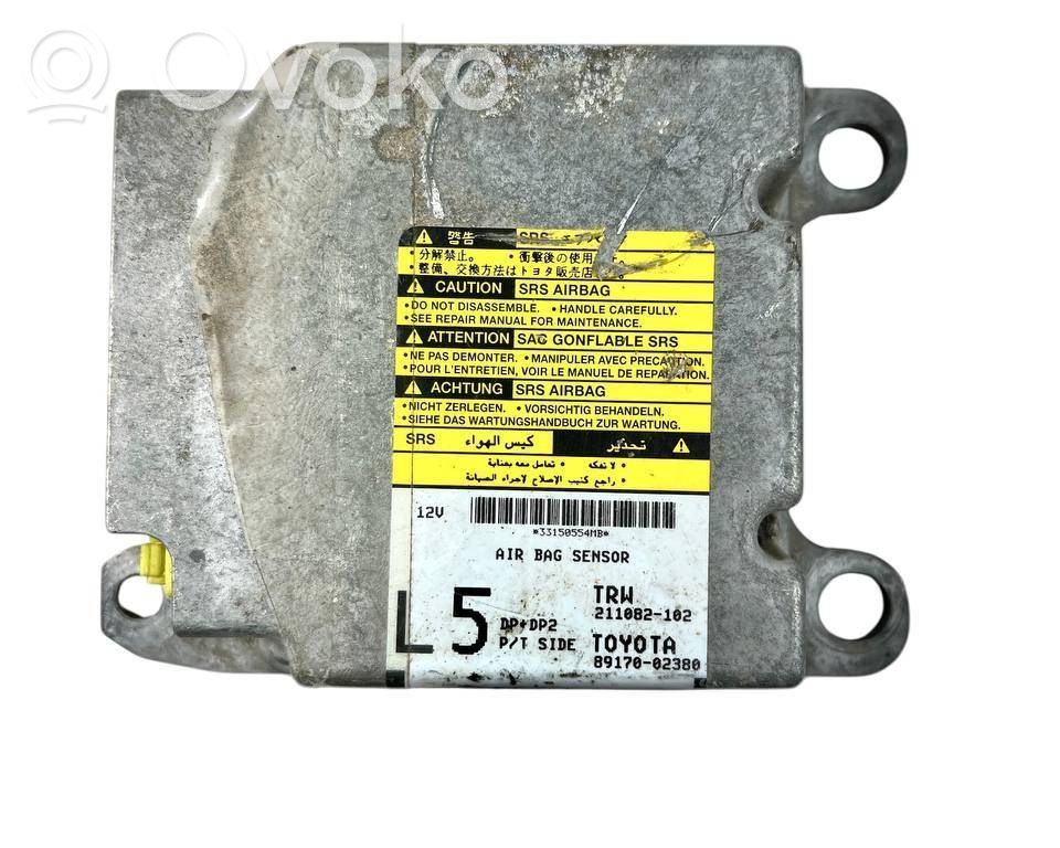 Toyota Corolla Verso E121 Airbag control unit/module 