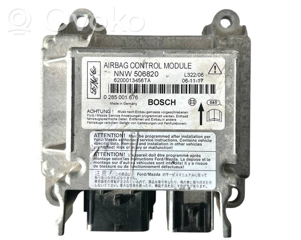 Sterownik / Moduł Airbag   0285001676,NNW506820,6200013456TA
