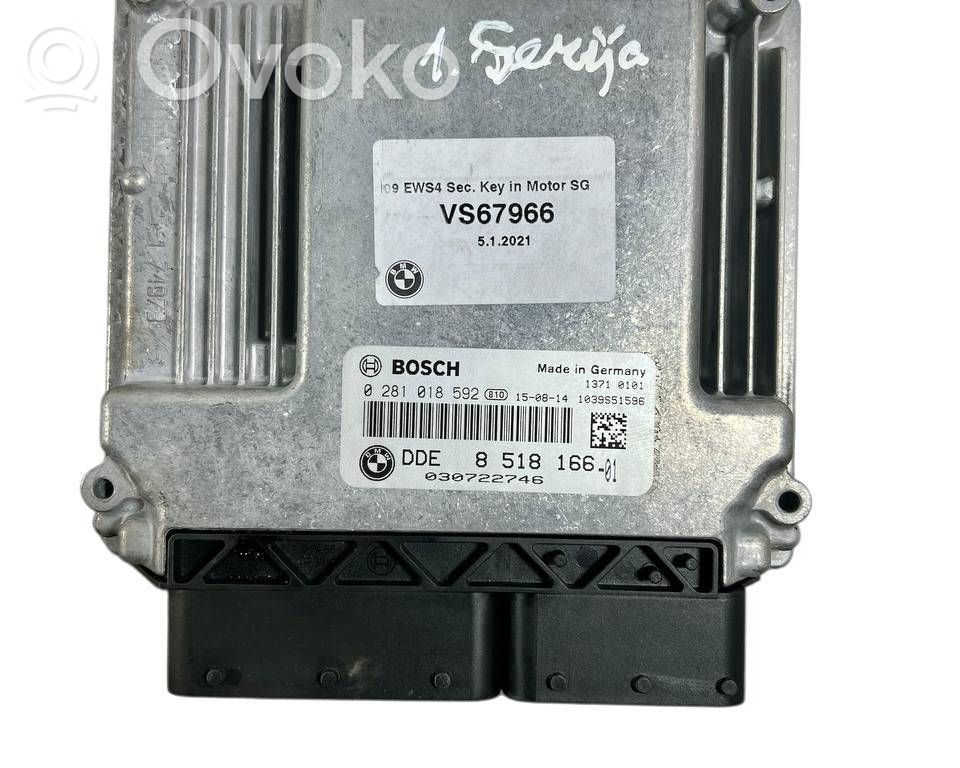 BMW 1 E82 E88 Engine control unit/module 
