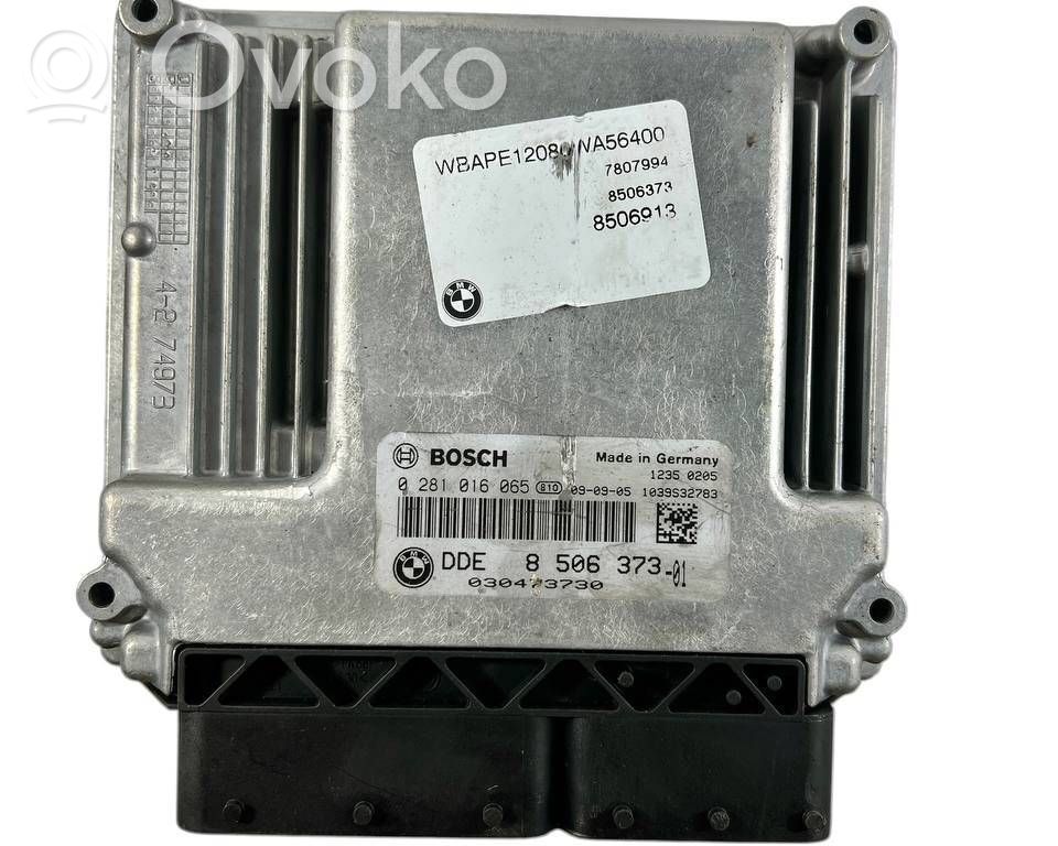 Engine control unit/module   0281016065,8506373