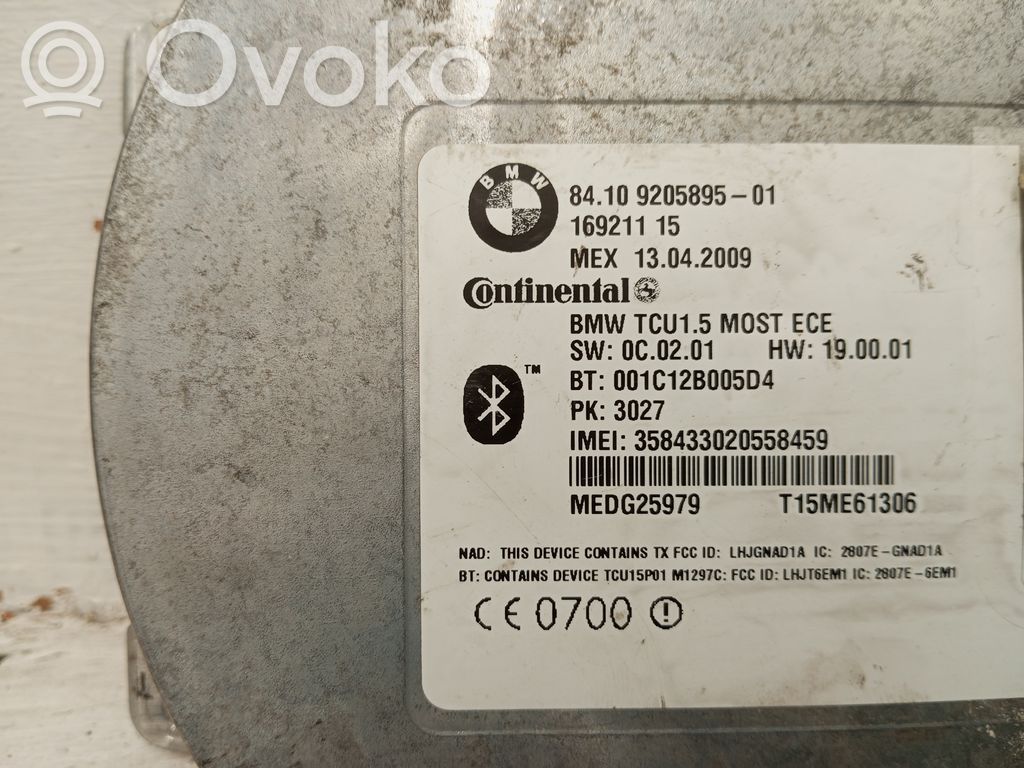 Bluetooth Modul Steuergerät   920589501,16921115