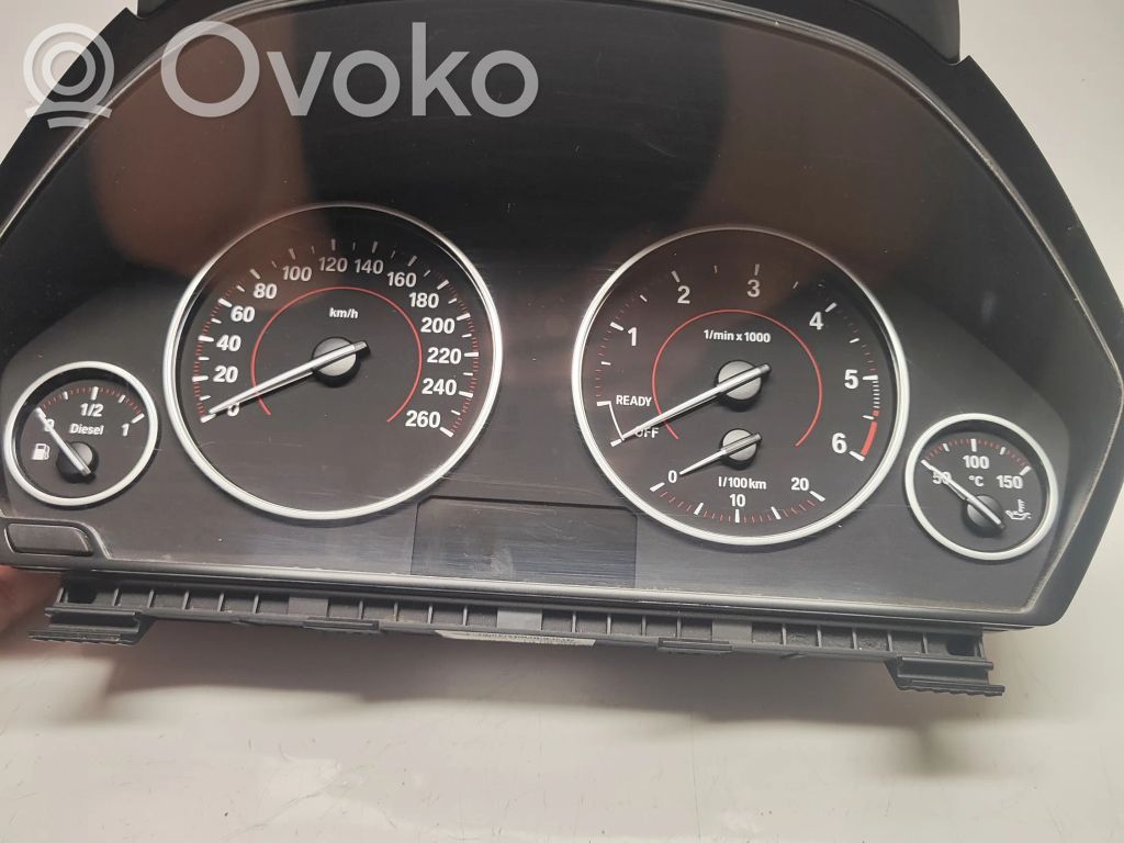 BMW 3 F30 F35 F31 Speedometer (instrument cluster) 