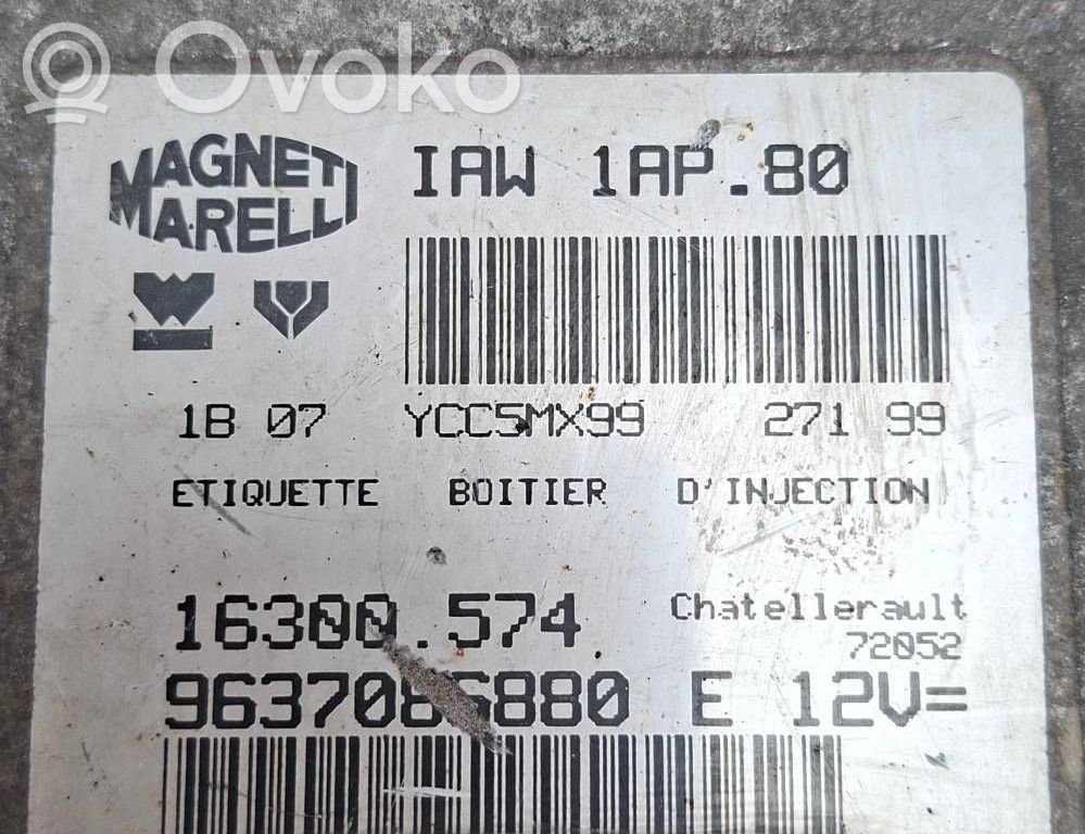 Peugeot 206 Engine control unit/module 