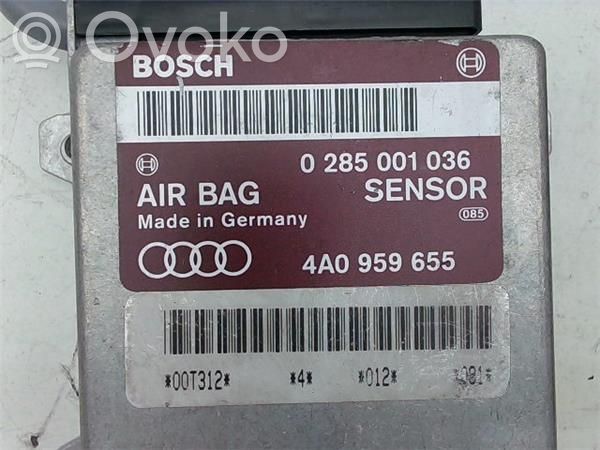 Unidad de control/módulo del Airbag   4A0959655,0285001036