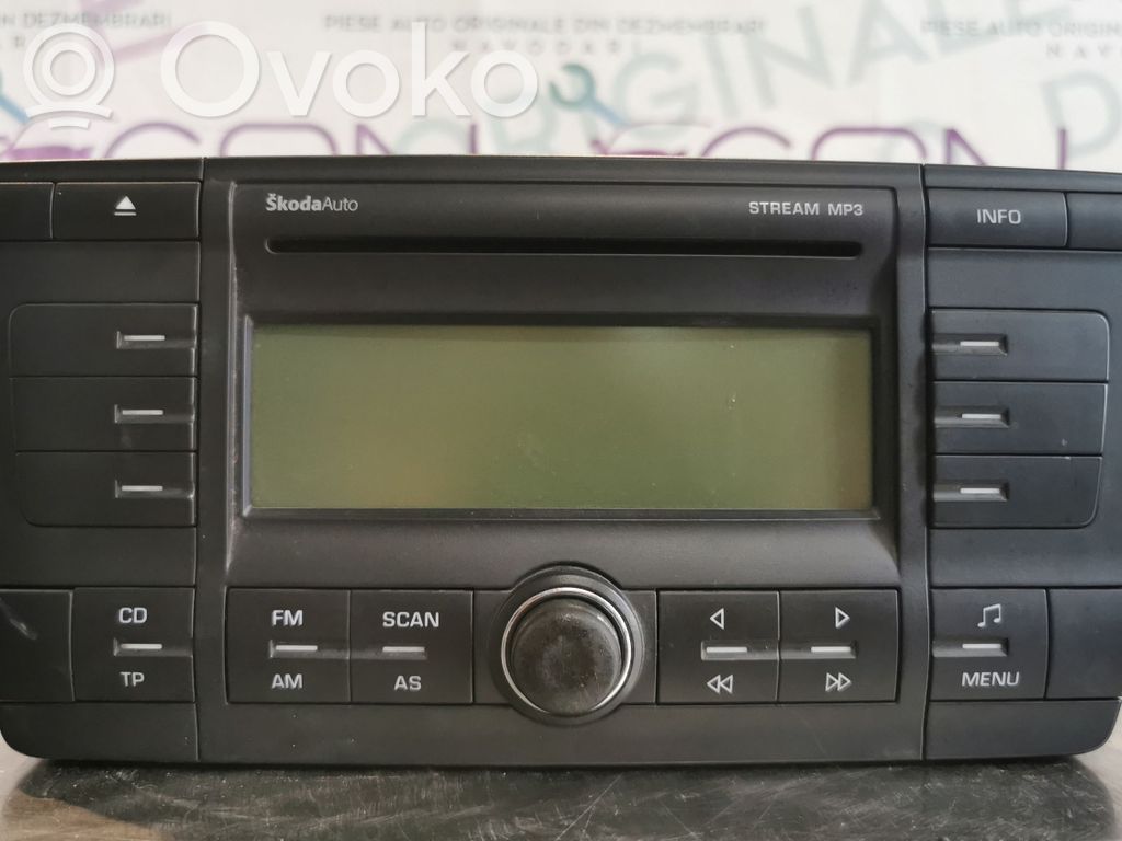 Skoda Octavia Mk2 (1Z) Unitate principală radio/CD/DVD/GPS 